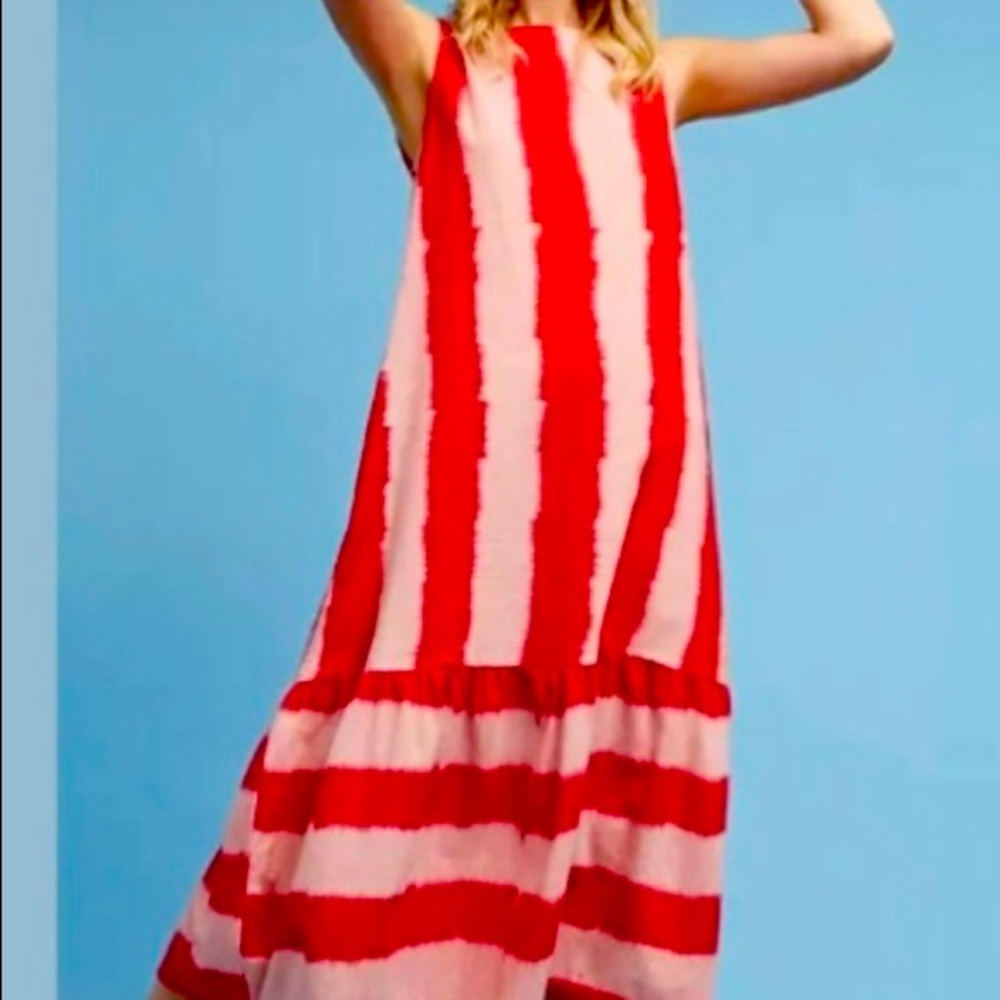 Anthropologie Tie Dye Dress